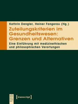 cover image of Zuteilungskriterien im Gesundheitswesen